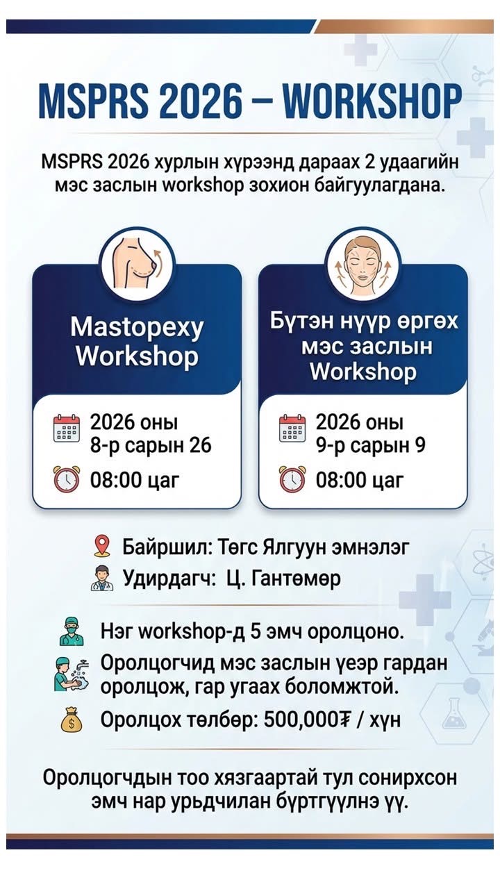 Mastopexy Workshop