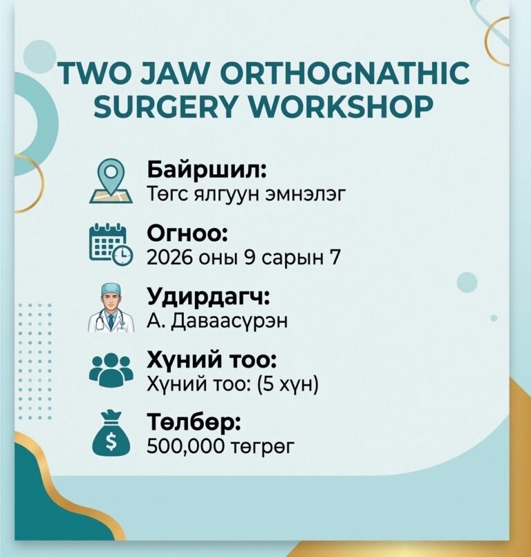 Two Jaw Orthognathic Surgery Workshop